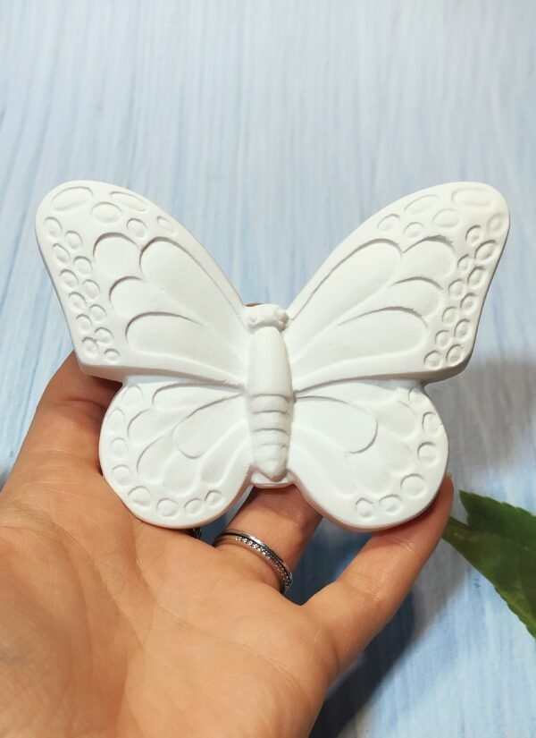 Stampo in silicone Farfalla Grande 11x8 CM per creazioni in resina, gesso e fimo - immagine 2