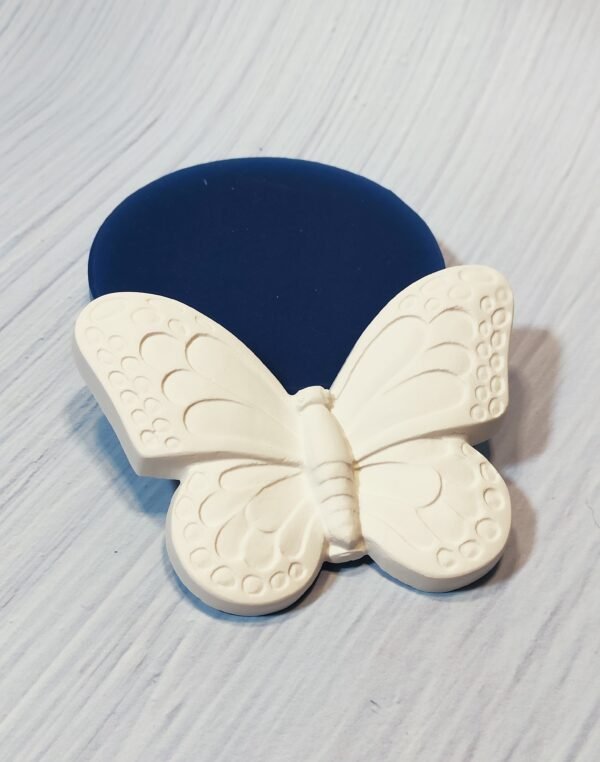 Stampo in silicone Farfalla Grande 11x8 CM per creazioni in resina, gesso e fimo - immagine 4