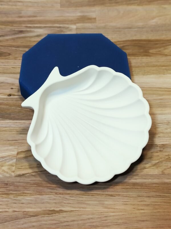 Stampo in silicone Conchiglia Vassoio Svuotatasche per creazioni in resina e gesso