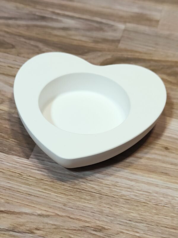 Stampo in silicone Cuore Portacandele per creazioni in resina e gesso - immagine 4