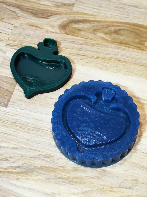 Stampo in silicone Pozione Cuore Shaker per creazioni in resina e fimo - immagine 4