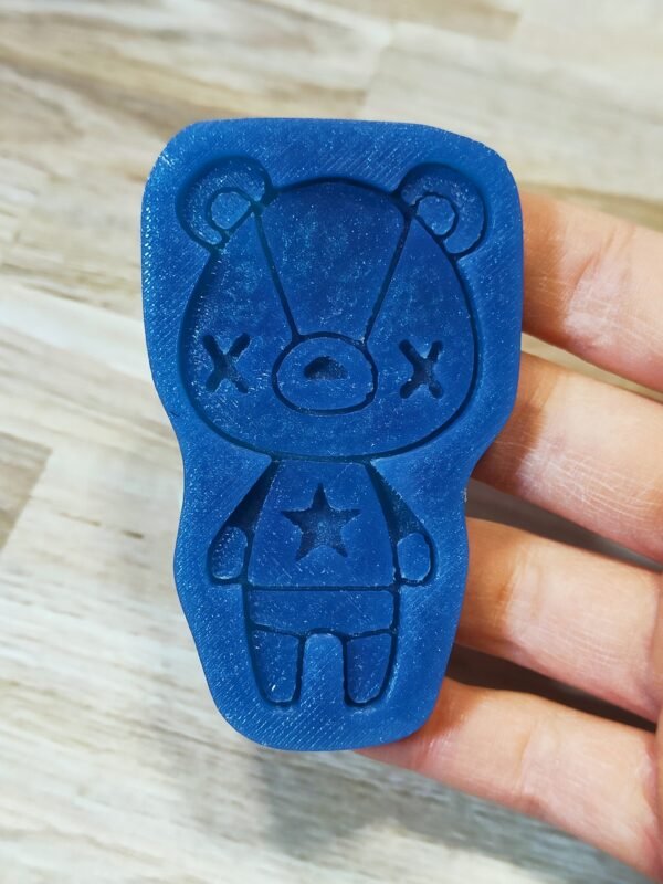 Stampo in silicone Orsetto Videogioco per creazioni in resina e fimo