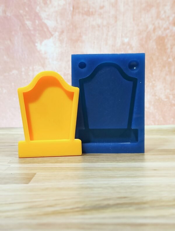 Stampo in silicone Lapide Shaker per creazioni in resina e fimo - immagine 7
