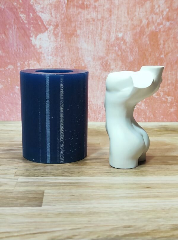 Stampo Corpo Donna Busto Femminile Inarcato per creazioni in resina, cera e gesso