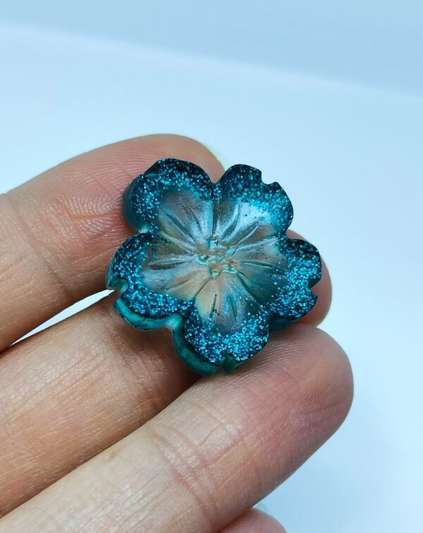 Stampo in silicone Fiore di Ciliegio per creazioni in resina e fimo - immagine 2