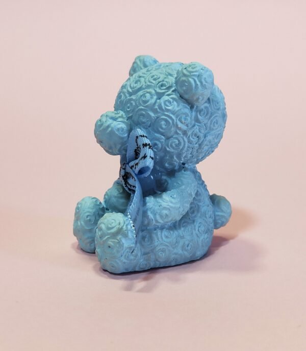 Stampo Orsetto Rose in silicone per creazioni in resina e gesso - immagine 8