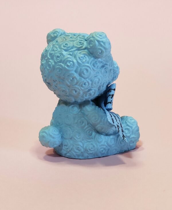 Stampo Orsetto Rose in silicone per creazioni in resina e gesso - immagine 7