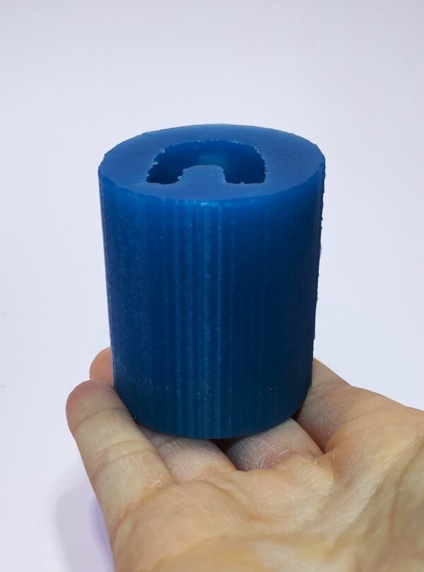 Stampo Orsetto Rose in silicone per creazioni in resina e gesso - immagine 2