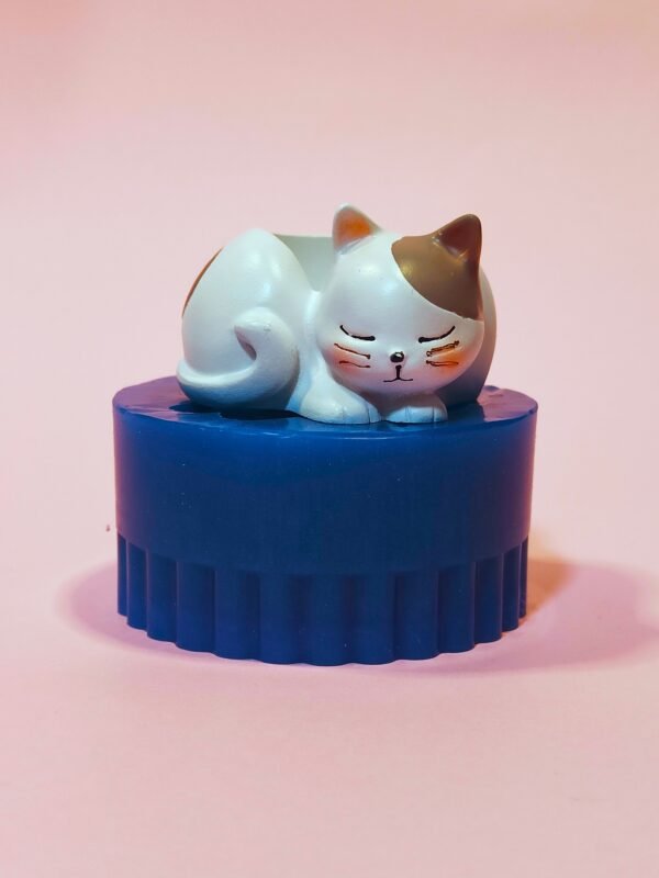 Stampo in silicone Gatto Portacandele per creazioni in resina e gesso