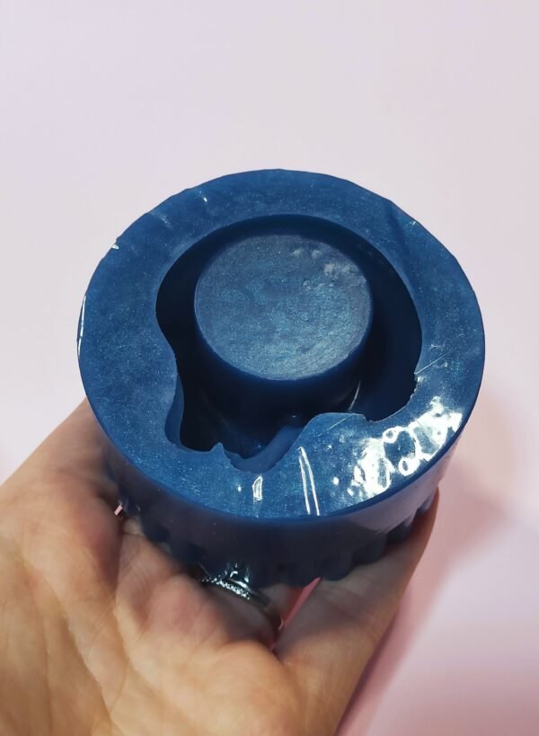 Stampo in silicone Gatto Portacandele per creazioni in resina e gesso - immagine 3
