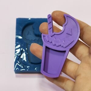 Stampo Shaker Zucca bibita Halloween per creazioni in resina e fimo