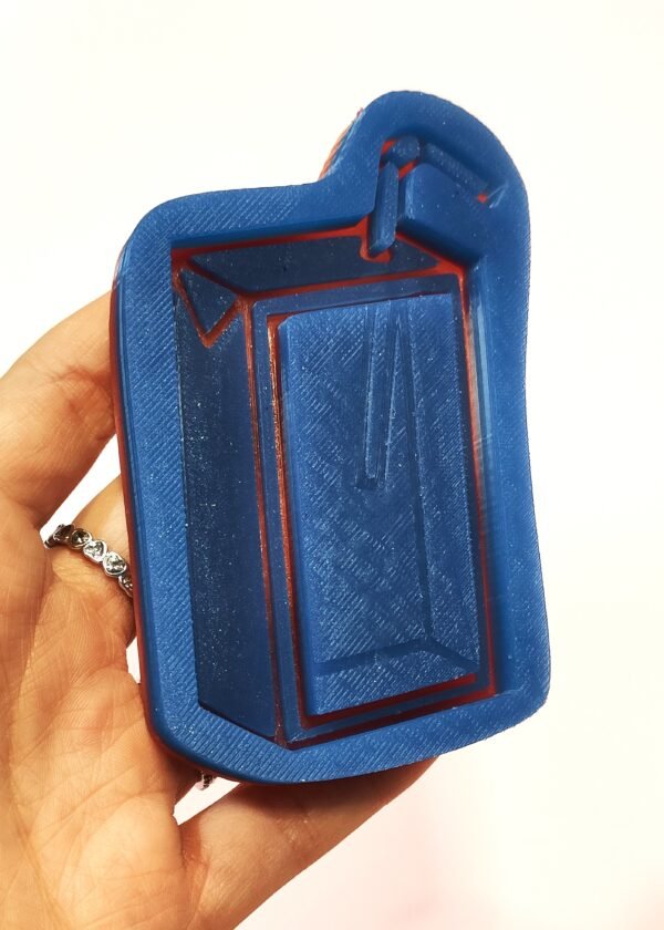 Stampo in silicone Cartone del succo Shaker con cannuccia per creazioni in resina e fimo - immagine 4