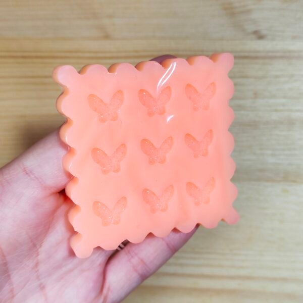 Stampo Farfalle druzy piccole 1,5 CM in silicone 9pz per creazioni in resina, paste polimeriche, cera, candele - immagine 7