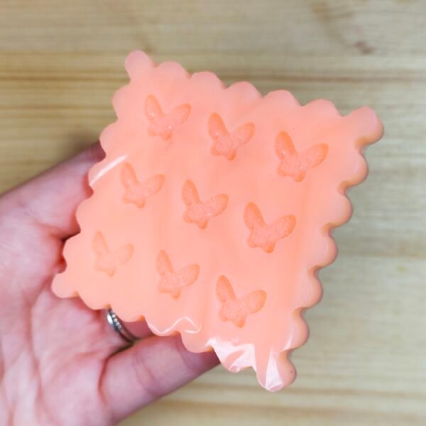 Stampo Farfalle druzy piccole 1,5 CM in silicone 9pz per creazioni in resina, paste polimeriche, cera, candele - immagine 8