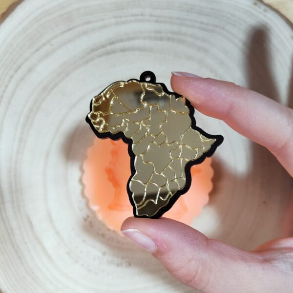 Stampo in silicone Africa per creazioni in resina e fimo - immagine 3