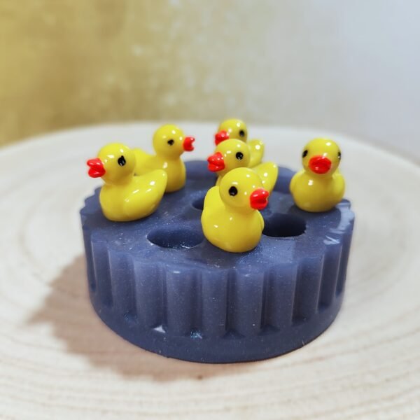 Stampo 6 Paperelle 3D in silicone 2 cm per creazioni in Resina, Paste Polimeriche, Cera, Gesso, Sapone