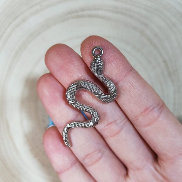 Stampo in silicone Serpente 5 CM per creazioni in resina e fimo - immagine 3