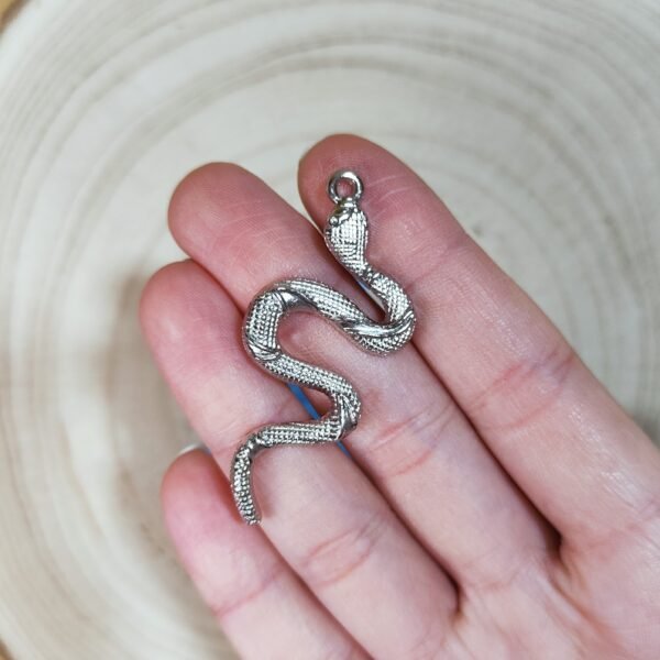 Stampo in silicone Serpente 5 CM per creazioni in resina e fimo - immagine 4