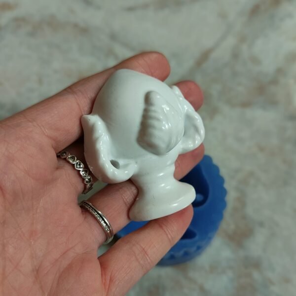 Stampo Pumo Pugliese in silicone 7 CM per creazioni in resina, gesso e paste polimeriche - immagine 7