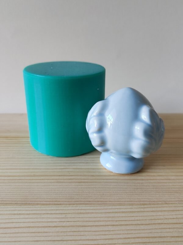Stampo Pumo Pugliese 3D Lucido in silicone 6CM per creazioni in resina, gesso, sapone e cera - immagine 6