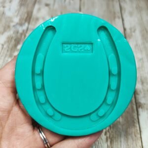 Stampo Ferro di cavallo in silicone per creazioni in resina, gesso, paste polimeriche, cera e sapone