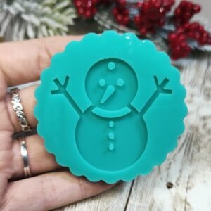 Stampo in silicone Pupazzo di neve per creazioni in resina e fimo