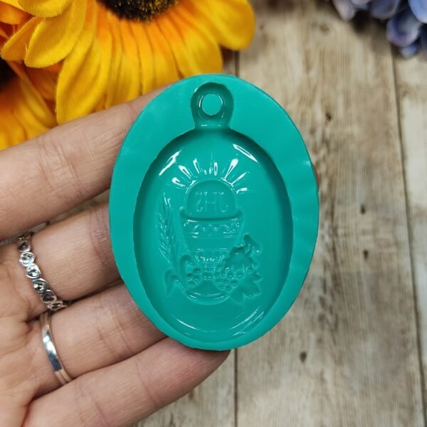Stampo in silicone Simbolo Calice Comunione per creazioni in resina, fimo e gesso - immagine 12