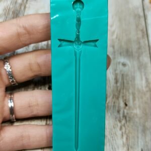 Stampo in silicone Spada con stemma reale per creazioni in resina e fimo