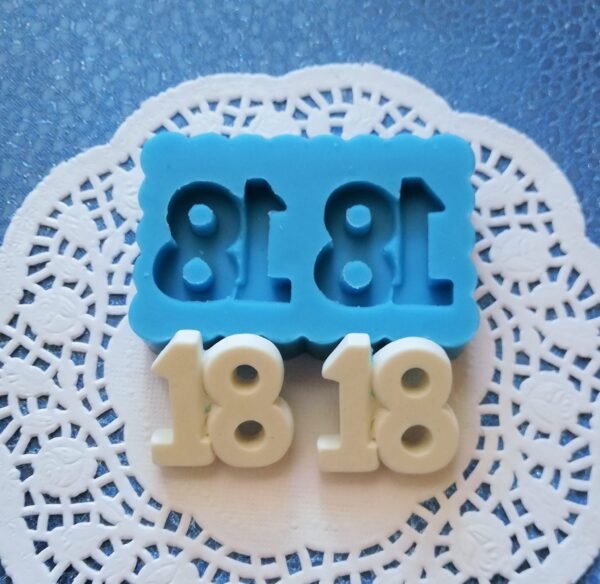 Stampo in silicone numero 18 per creazioni in resina, fimo e gesso