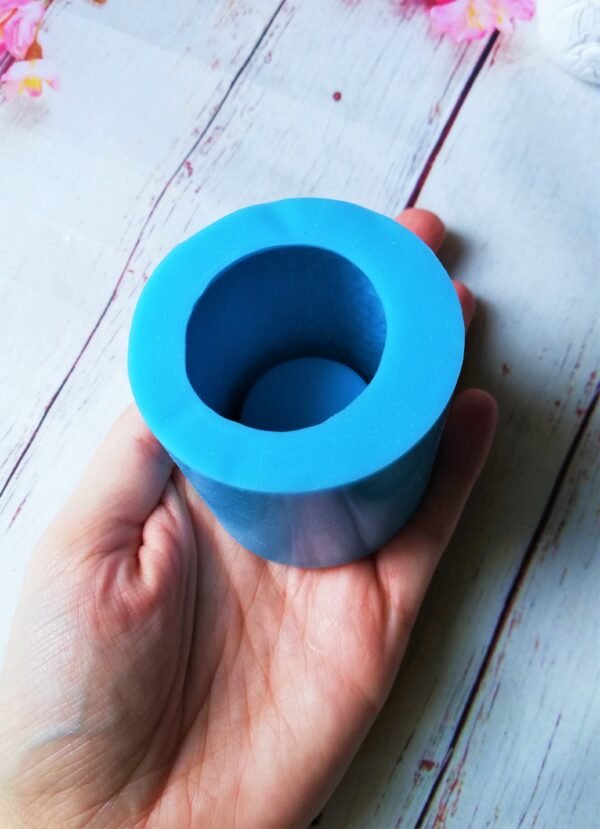 Stampo in silicone Portacandele Natalizio con Natività per creazioni in resina e gesso - immagine 6