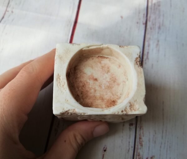 Stampo in silicone Portacandele natività natale per creazioni in resina, gesso e fimo - immagine 5