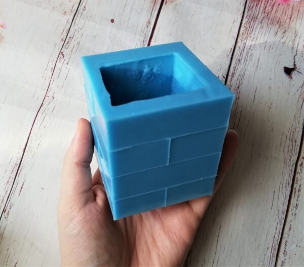 Stampo in silicone Portacandele natività natale per creazioni in resina, gesso e fimo - immagine 6