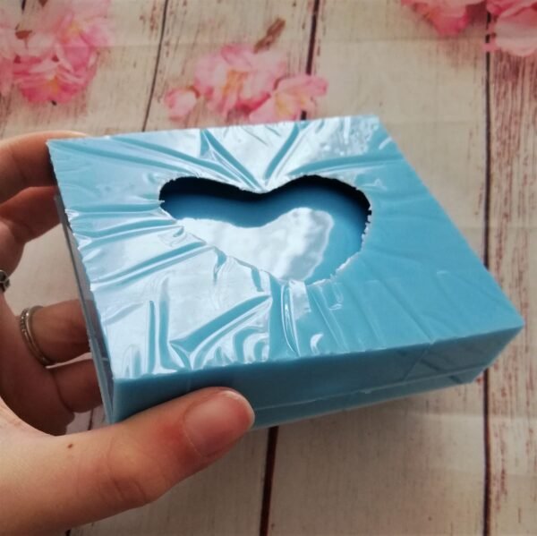 Stampo in silicone Piattino a forma di cuore per creazioni in resina e gesso - immagine 5