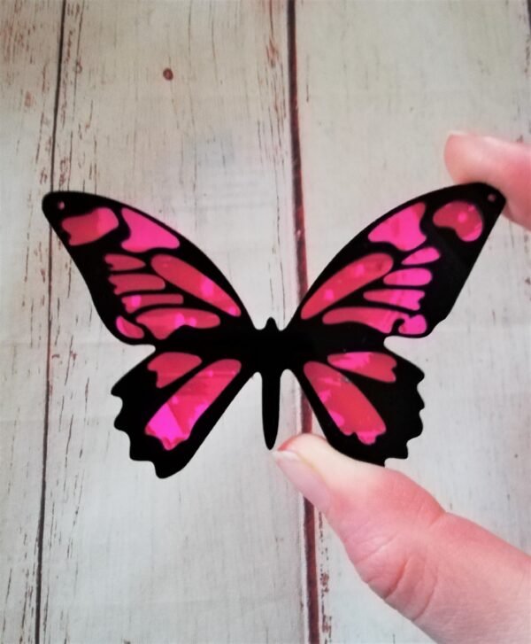 Stampo in silicone Farfalla grande per creazioni in resina e fimo - immagine 5