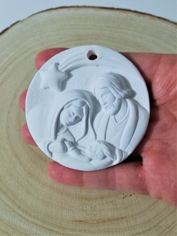 Stampo in silicone Natività decorazione natalizia per creazioni in resina e gesso - immagine 8