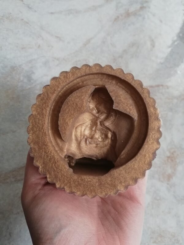 Stampo in silicone Natività Sacra Famiglia 3D per creazioni in resina e gesso - immagine 7