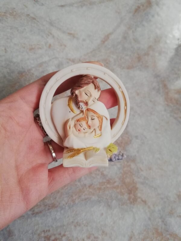 Stampo in silicone Natività Sacra Famiglia 3D per creazioni in resina e gesso - immagine 9