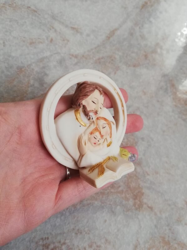Stampo in silicone Natività Sacra Famiglia 3D per creazioni in resina e gesso - immagine 11