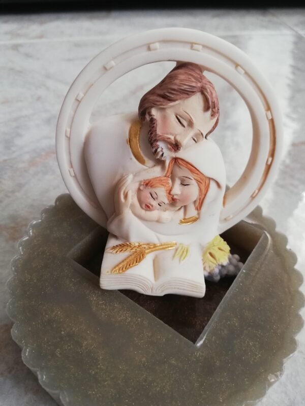Stampo in silicone Natività Sacra Famiglia 3D per creazioni in resina e gesso - immagine 13