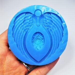 Stampo in silicone Ali d'Angelo per creazioni in resina e fimo