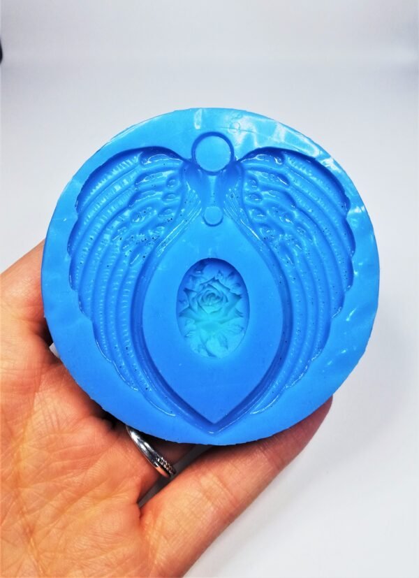Stampo in silicone Ali d'Angelo per creazioni in resina e fimo