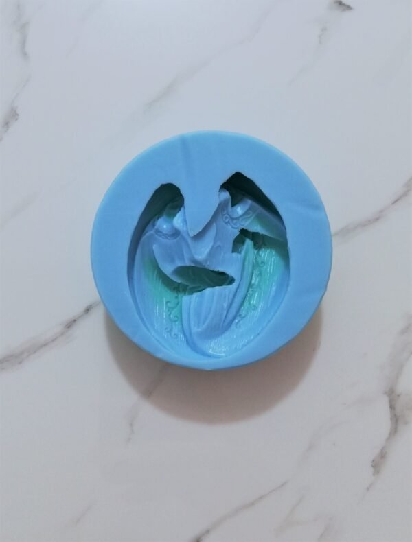 Stampo in silicone Natività Gesù Bambino per creazioni in resina, gesso, ecc - immagine 2