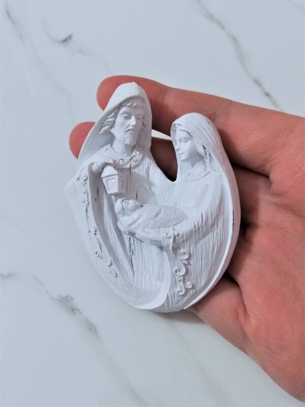 Stampo in silicone Natività Gesù Bambino per creazioni in resina, gesso, ecc - immagine 8