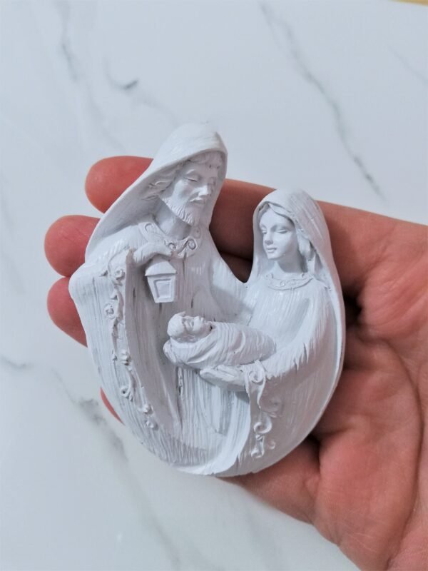 Stampo in silicone Natività Gesù Bambino per creazioni in resina, gesso, ecc - immagine 9