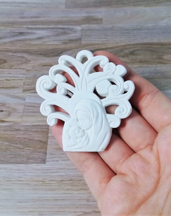 Stampo in silicone Natività con Albero della vita per creazioni in resina, fimo e gesso - immagine 8