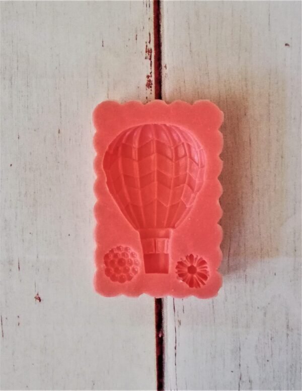 Stampo in silicone Mongolfiera per creazioni in resina e fimo