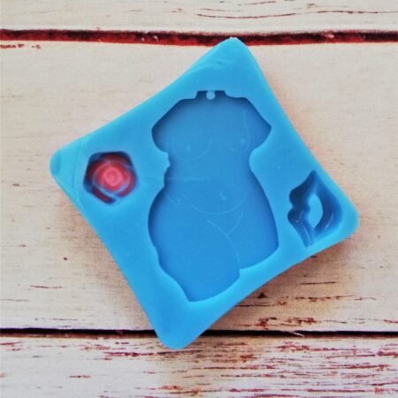 Stampo in silicone Busto Donna per creazioni in resina  e fimo
