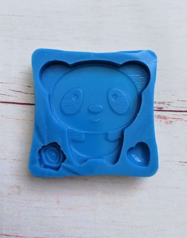 Stampo in silicone Panda kawaii per creazioni in resina e fimo