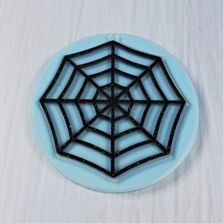 Stampo in silicone Ragnatela Grande per creazioni in resina e fimo