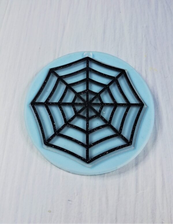 Stampo in silicone Ragnatela Grande per creazioni in resina e fimo